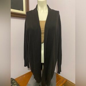 Faded Glory Elegant Black Cardigan